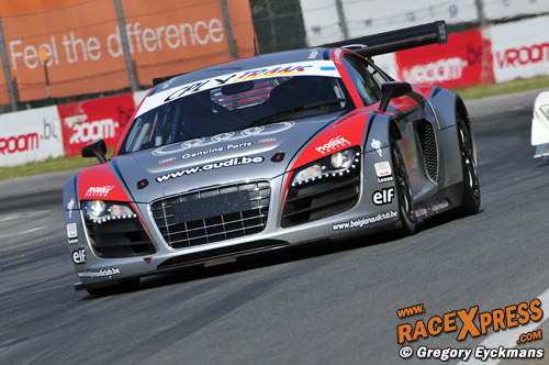 Hemroulle en Verbergt zijn ��n van de favorieten in hun Audi R8 LMS
